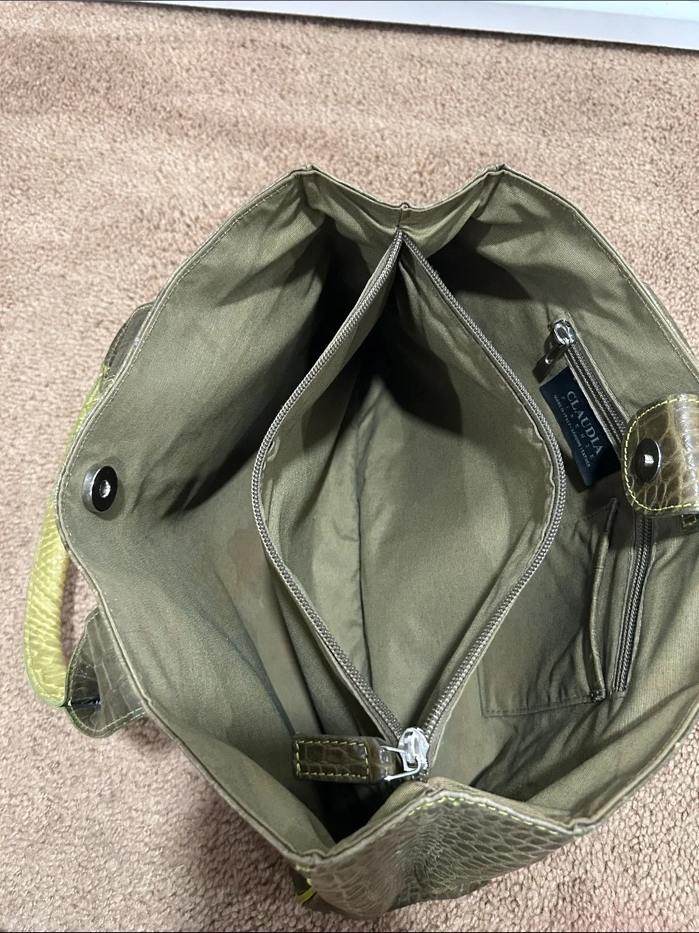 Claudia Firenze stylish olive